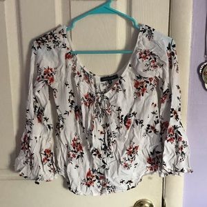 Long sleeve flowy top